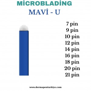 MAVİ U Micoblading Kalıcı Makyaj İğneleri